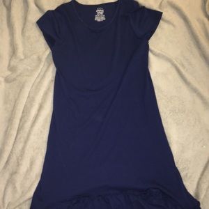 Navy blue dress